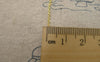 Accessories - 16ft (5m) Of Gold Tone Brass Flat Oval Cable Chain 1mm A7439
