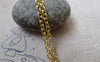 Accessories - 16ft (5m) Of Gold Tone Steel Oval Cable Thick Chain Link 2.6mm A6721