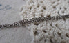Accessories - 16ft (5m) Of Gunmetal Black Steel Oval Cable Chain Link 1.6mm A7229