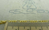 Accessories - 16ft (5m) Of Non Tarnish 16K Gold Tone Brass Figaro Chain 2.5x6mm A5933