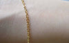 Accessories - 16ft (5m) Of Non Tarnish KC Gold Tone Brass Flat Oval Cable Chain Link 2mm A6094