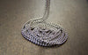 Accessories - 16ft (5m) Of Platinum White Gold Tone Brass Bead Chain 1.2mm A3935
