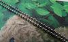 Accessories - 16ft (5m) Of Platinum White Gold Tone Brass Bead Chain 1.2mm A3935