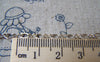 Accessories - 16ft (5m) Of Platinum White Gold Tone Brass Flat Figure 8 Connector Chain Soldered Links A5403