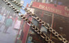 Accessories - 16ft (5m) Of Platinum White Tone Brass Figaro Chain Link 2.5x6mm A7441