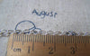 Accessories - 16ft (5m) Of Silver Color Steel Curb Chain 3.2x5.5mm Unsoldered Links A4955