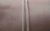Accessories - 16ft (5m) Of Silver Plated Brass Bead Chain 1mm A3060