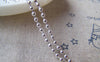 Accessories - 16ft (5m) Of Silver Plated Iron Bead Chain 2.4mm A2720