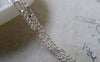 Accessories - 16ft (5m) Of Silver Tone Brass Figaro Chain Link 2.5x6mm A6074