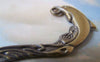 Accessories - 2 Pcs Antique Bronze Dolphin Bookmark Ocean Fish Pendants 25x124mm Double Sided A4294