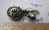 Accessories - 2 Pcs Antique Bronze Money Bag Sack Euro Pound GBP Charms Pendants 15x35mm A486