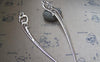 Accessories - 2 Pcs Antique Silver Phoenix Shaped Chinese Hairpin Large Size 25x162mm A2174