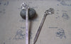 Accessories - 2 Pcs Of Tibetan Silver Phoenix Bird Bookmark Charms 131mm A4924