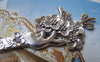 Accessories - 2 Pcs Of Tibetan Silver Plum Flower Bookmarks 131mm  A4926