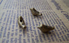 Accessories - 20 Pcs Antique Bronze Bird Bead 3D Spacer Beads Charms  7x15mm A253
