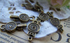 Accessories - 20 Pcs Antique Bronze Bow Tie Lollipop Sticky-pop Charms 8.5x15mm A419