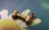 Accessories - 20 Pcs Antique Bronze Dog Bone Pet Ornament Charms 7x14mm A1198