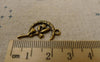 Accessories - 20 Pcs Antique Bronze Fairy Angel On Crescent Moon Charms Pendants 13x24mm A5644