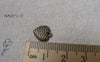 Accessories - 20 Pcs Antique Bronze Lovely Woven Heart Charms 11x12mm A6844