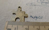 Accessories - 20 Pcs Antique Bronze Puzzle Piece Charms 19x22mm A6317