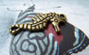 Accessories - 20 Pcs Antique Bronze Seahorse Charms Double Sided 16x32mm A5768