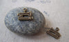Accessories - 20 Pcs Antique Bronze Sewing Machine Charms 15x15mm A4387