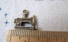 Accessories - 20 Pcs Antique Bronze Sewing Machine Charms 15x15mm A4387