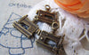 Accessories - 20 Pcs Antique Bronze Sewing Machine Charms 15x15mm A4387