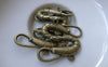 Accessories - 20 Pcs Antique Bronze Shrimp Pendants Charms 25mm A7720