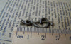 Accessories - 20 Pcs Antique Bronze Treble Clef Music Note Charms 10x26mm A1690