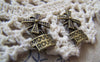 Accessories - 20 Pcs Antique Bronze Windmill Charms Pendants 13x20mm A5229