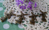 Accessories - 20 Pcs Antique Bronze Windmill Charms Pendants 16x27mm A1431