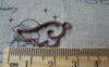 Accessories - 20 Pcs Antique Copper Angel Wing Frame Charms 14x27mm A5361