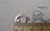 Accessories - 20 Pcs Antique Silver Crescent Moon Star Charms 11x17mm A7054