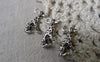 Accessories - 20 Pcs Antique Silver Dalmatian Dog Charms 10x17mm A6723