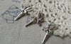 Accessories - 20 Pcs Antique Silver Fairy Charms 16x25mm Double Sided A6569