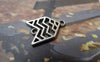 Accessories - 20 Pcs Antique Silver Filigree Arrow Symbol Connectors Charms 13x20mm A6692