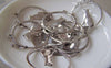 Accessories - 20 Pcs Antique Silver Filigree Cat And Mouse Round Charms 25x31mm A4142