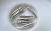Accessories - 20 Pcs Antique Silver Horn Charms Pendants 26mm A7797