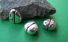 Accessories - 20 Pcs Antique Silver Irregular Beads 9x10mm A1033