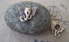 Accessories - 20 Pcs Antique Silver Ivory Elephant Charms 15x16mm A595