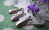 Accessories - 20 Pcs Antique Silver Long Tear Drop Teardrop Charms 5x16mm A971
