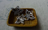 Accessories - 20 Pcs Antique Silver Pewter Flat Filigree Butterfly Charms 16x20mm A5686