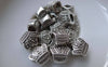 Accessories - 20 Pcs Antique Silver Rondelle Crown Spacer Beads 10x11mm A7564