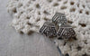 Accessories - 20 Pcs Antique Silver Rondelle Crown Spacer Beads 10x11mm A7564