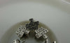 Accessories - 20 Pcs Antique Silver Rondelle LOVE Beads 9x10mm A5853