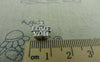 Accessories - 20 Pcs Antique Silver Rondelle LOVE Beads 9x10mm A5853