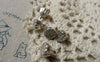 Accessories - 20 Pcs Antique Silver Seedpod Of Lotus Flower Charms 7.5x8mm A6423