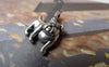 Accessories - 20 Pcs Antique Silver Shar Pei Dog Charms 12x17mm A6852