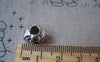 Accessories - 20 Pcs Antique Silver Skull Beads Double Sided 8x12mm A5364